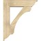 Ekena Millwork Legacy Traditional Rough Sawn Bracket w/ Offset Brace, Douglas Fir, 8"W x 32"D x 38"H BKT0806X32X38LEC01RDF - alternate 3